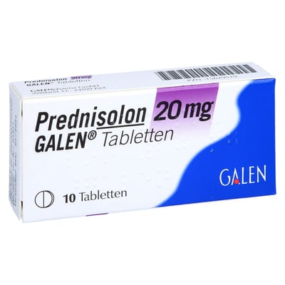 Prednisolon 20 mg GALEN Tabletten
