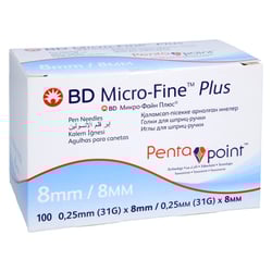 BD Micro-fine+ Pen-Nadeln 0,25x8 mm 31 G Docpharm
