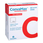 Convamax Superabsorber nicht adhäsiv 7,5x7,5 cm Produktbild 1