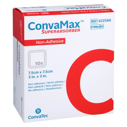 Convamax Superabsorber nicht adhäsiv 7,5x7,5 cm