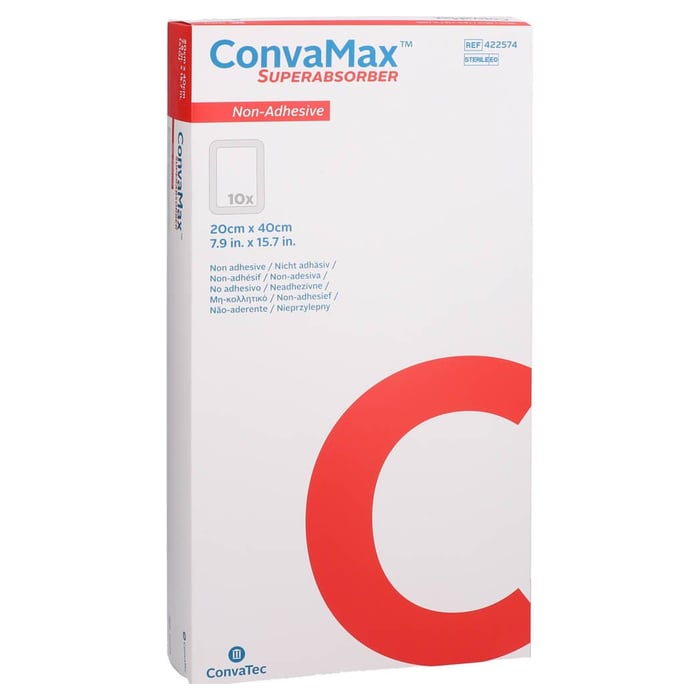 Convamax Superabsorber nicht adh siv 20x40 cm