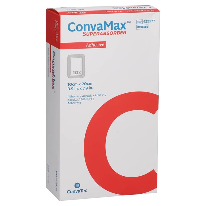 Convamax Superabsorber adh siv 10x20 cm
