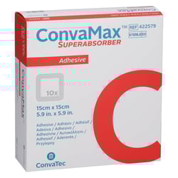 Convamax Superabsorber adh siv 15x15 cm