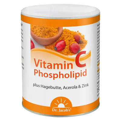 Dr. Jacob's Vitamin-C-Phospholipid Pulver Hagebutte Acerola