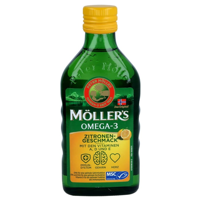 Möller's Omega-3 Zitrone