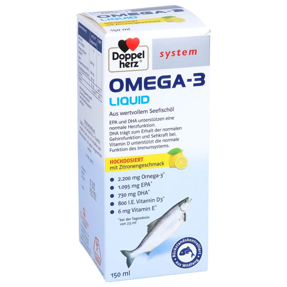 Doppelherz Omega-3 Liquid system