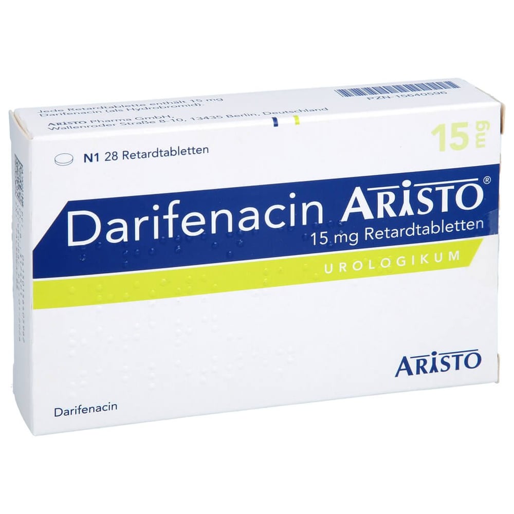 Darifenacin Aristo 15 mg