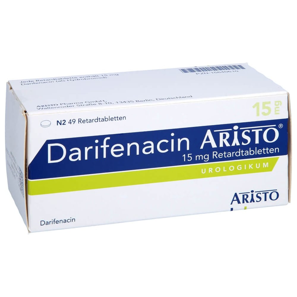 Darifenacin Aristo 15 mg