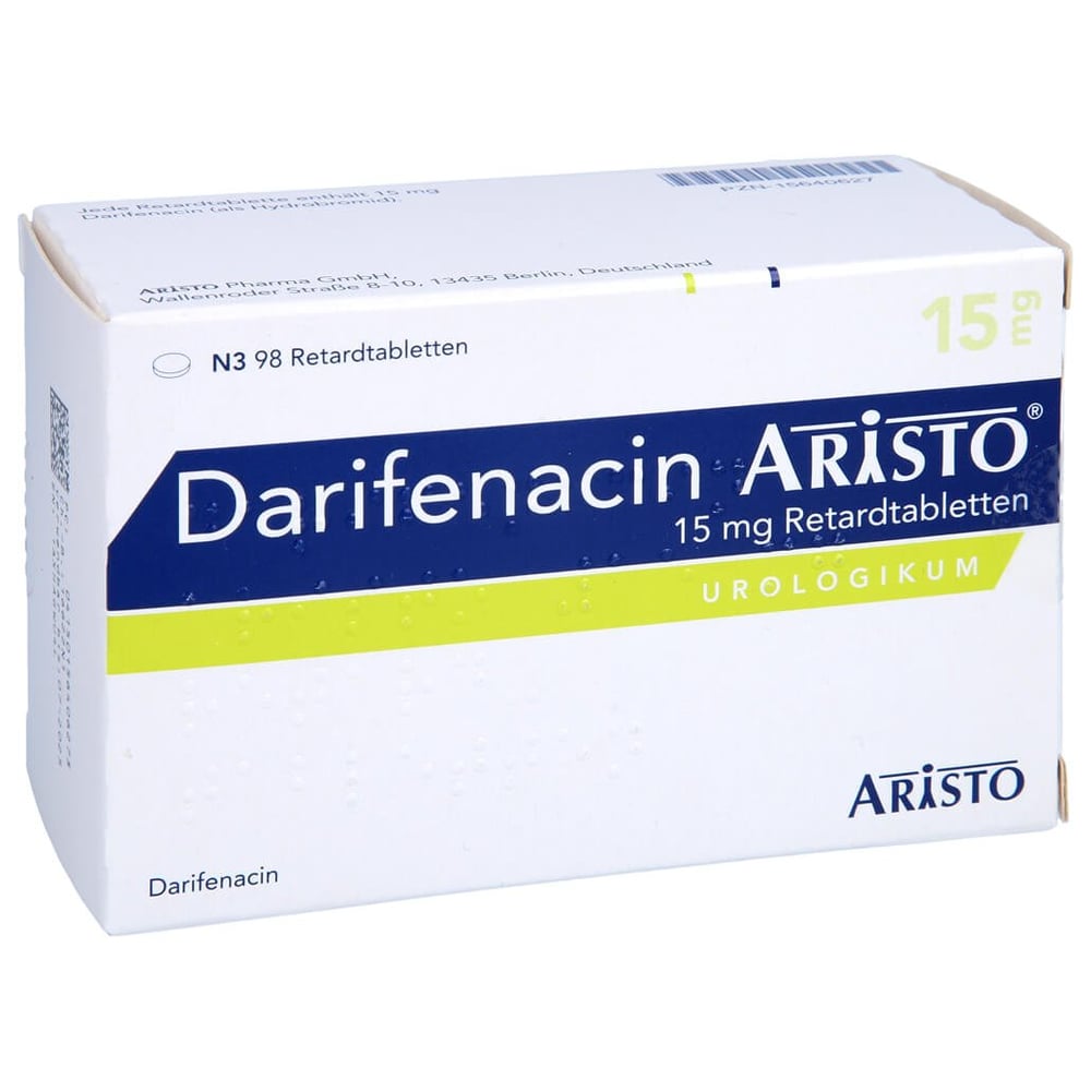 Darifenacin Aristo 15 mg
