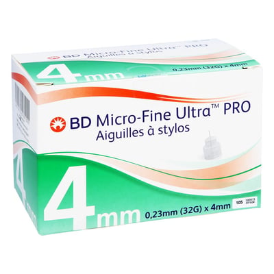 BD Micro Fine Ultra Pr 4 mm