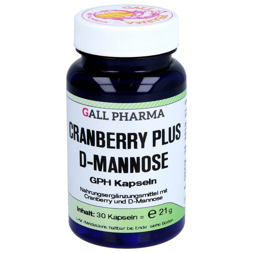 Cranberry Plus D-Mannose Gph Kapseln