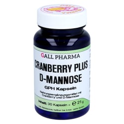 Cranberry Plus D-Mannose Gph Kapseln