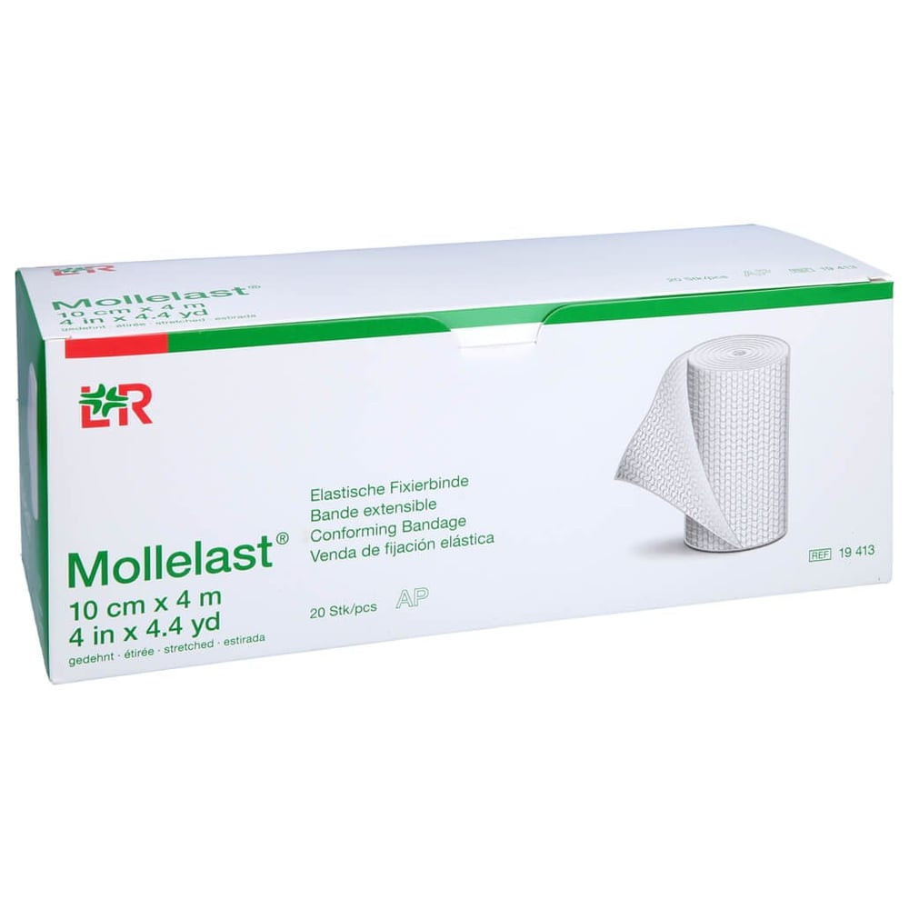 Mollelast Binden 10 cmx4 m weiß