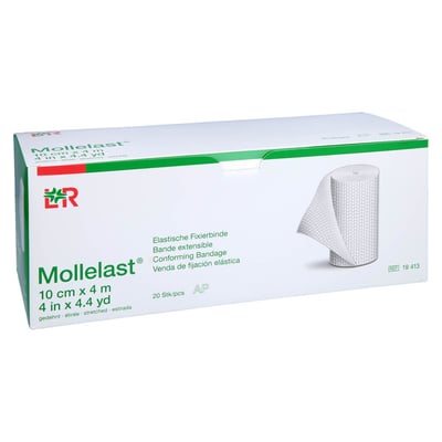 Mollelast Binden 10 cmx4 m weiß