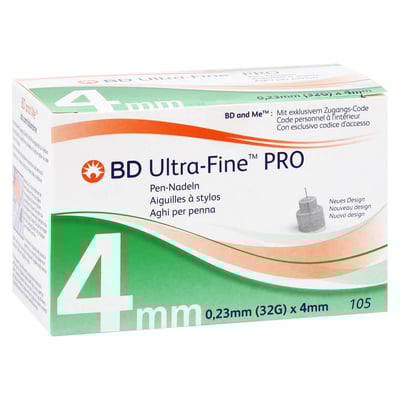 BD Ultra Fine Pro 0.23x4mm
