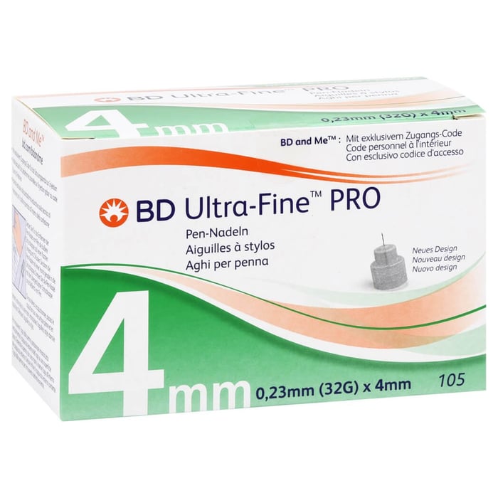 Bd Ultra Fine Pro 0.23x4mm