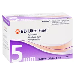 BD Ultra Fine 0,25x5 mm