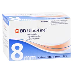 BD Ultra Fine 0,25x8 mm