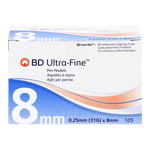 BD Ultra Fine 0,25x8 mm Produktbild 2