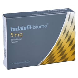 Tadalafil-biomo 5 mg Filmtabletten