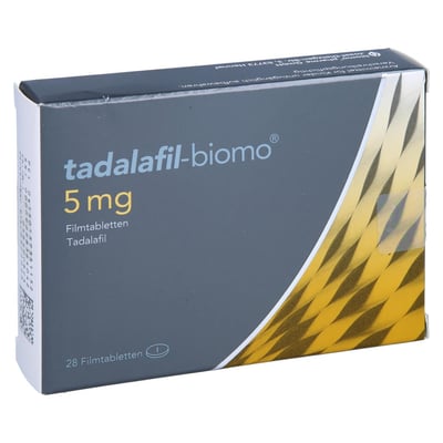Tadalafil-biomo 5 mg Filmtabletten