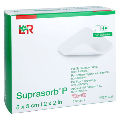 Suprasorb P PU-Schaumv.5x5 cm nicht klebend Produktbild 1