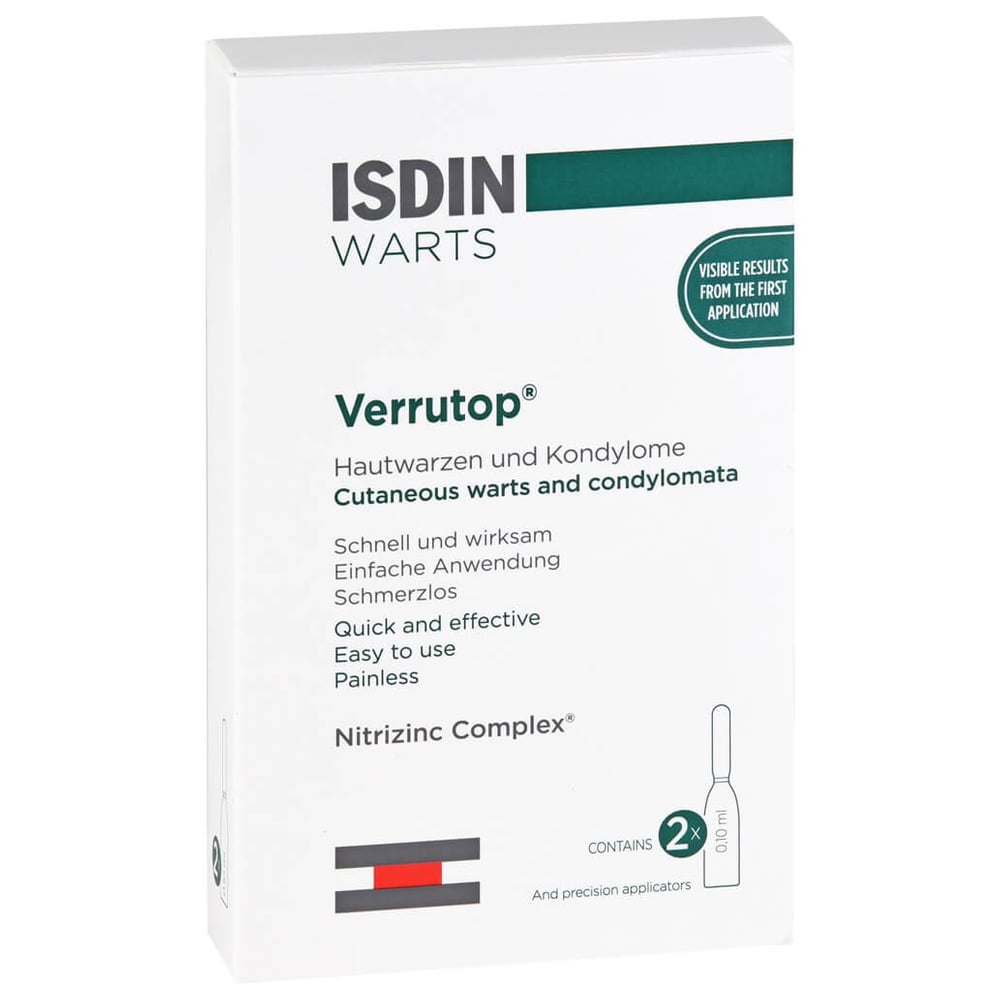 Isdin Verrutop Warzen Ampullen