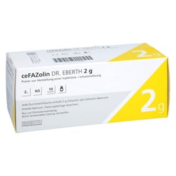 Cefazolin Dr. Eberth 2 g Pulv./Inlsg