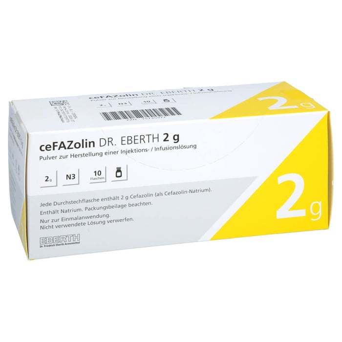 Cefazolin Dr. Eberth 2 g Pulv./Inlsg