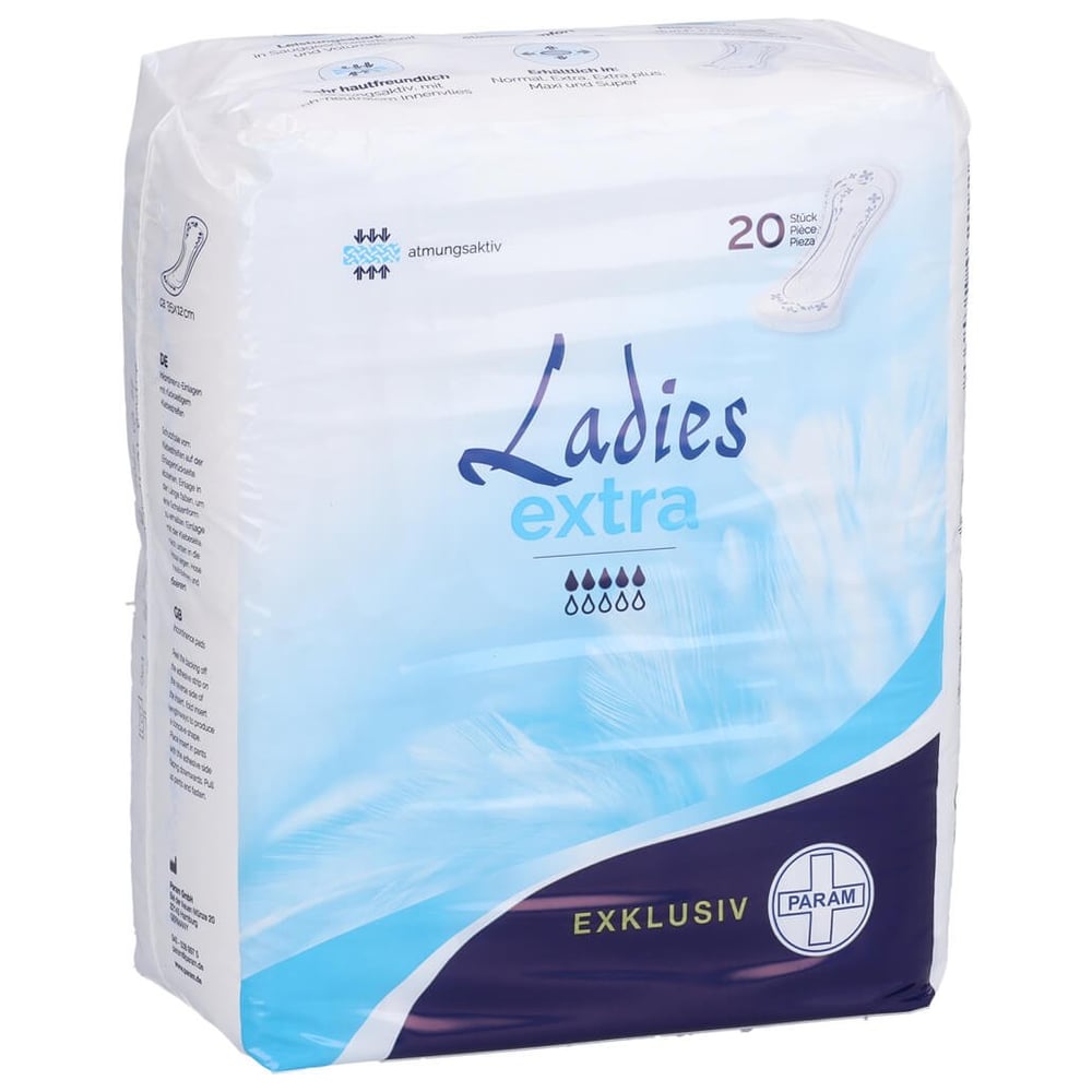 Param Ladies Exklusiv Inkontinenz-Einl.extra