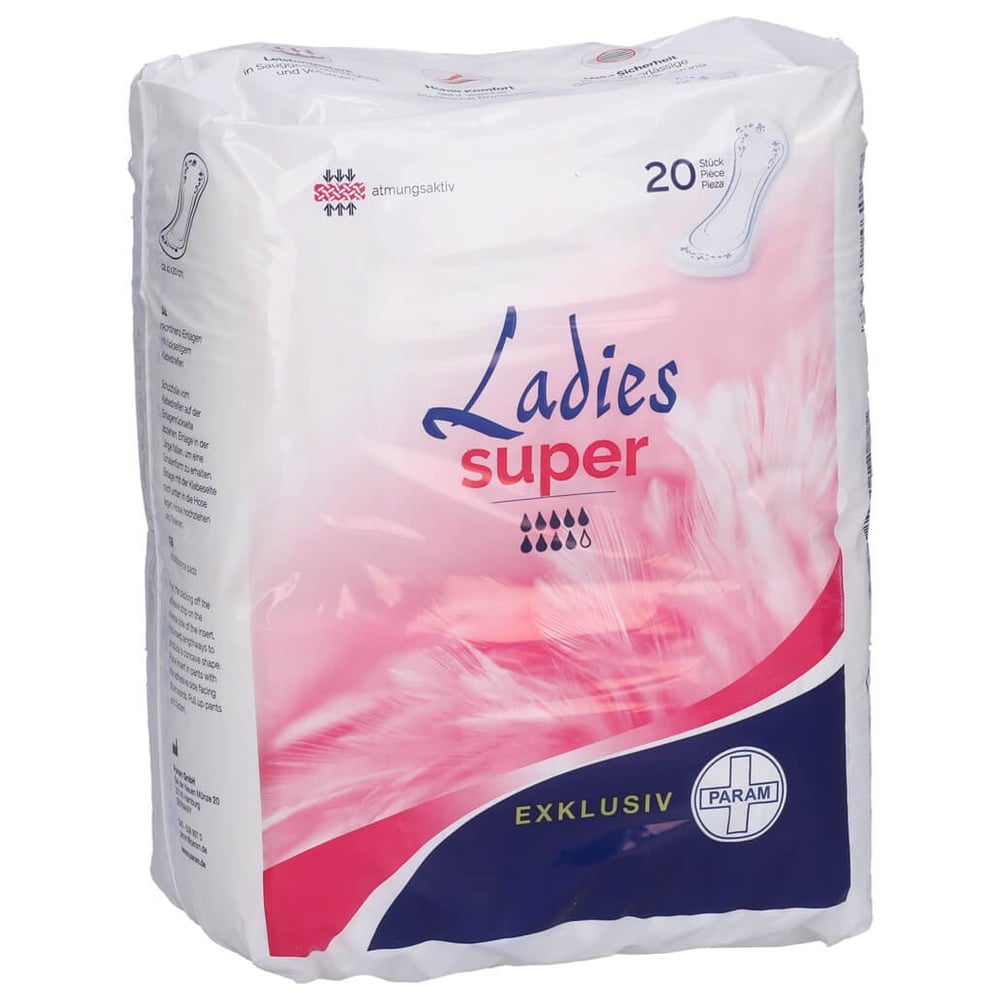 Param Ladies Exklusiv Inkontinenz-Einl.super