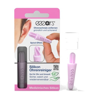 Eeears Ohrenreiniger wiederverwendbar pink Produktbild 1