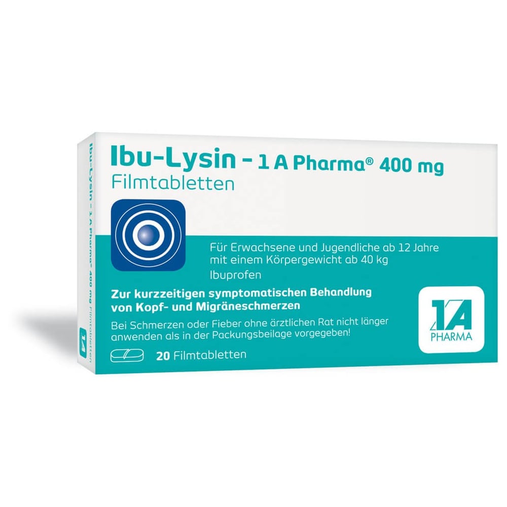 Ibu-Lysin 1A Pharma 400 mg