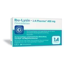Ibu-Lysin 1A Pharma 400 mg