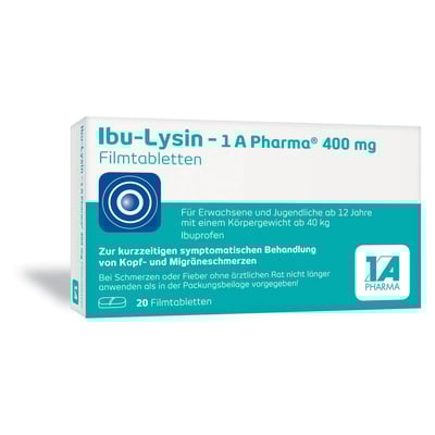 Ibu-Lysin 1A Pharma 400 mg