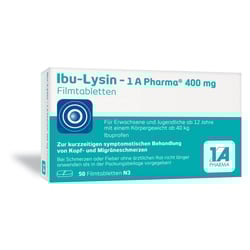 Ibu-Lysin 1A Pharma 400 mg