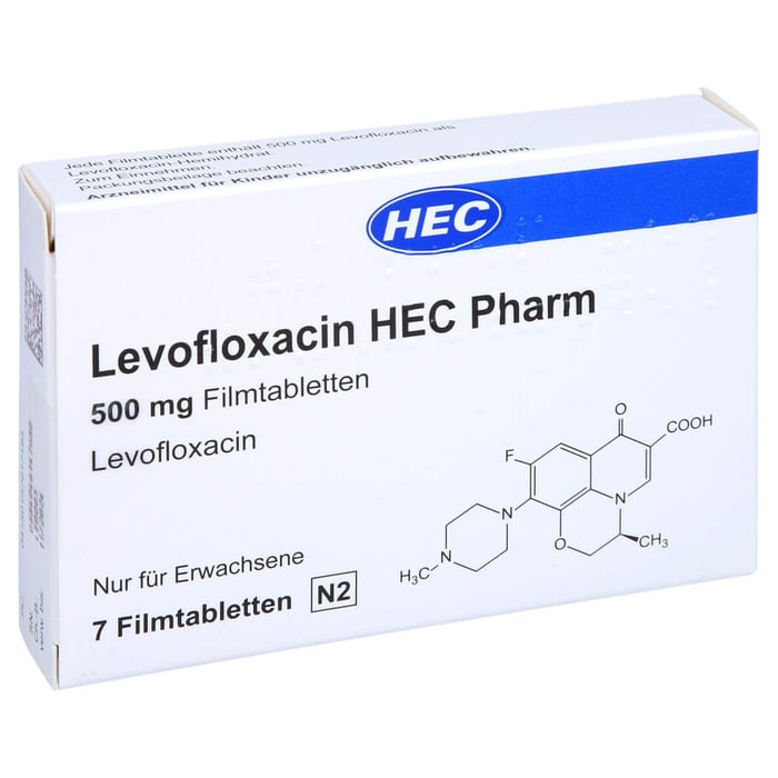 Levofloxacin HEC Pharm 500 mg Filmtabletten