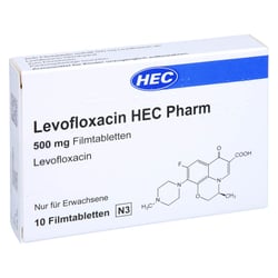 Levofloxacin HEC Pharm 500 mg Filmtabletten