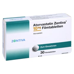 Atorvastatin Zentiva 10 mg