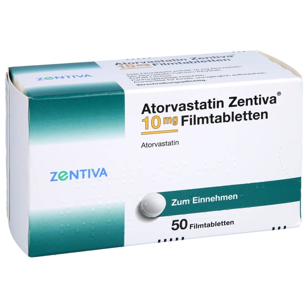 Atorvastatin Zentiva 10 mg