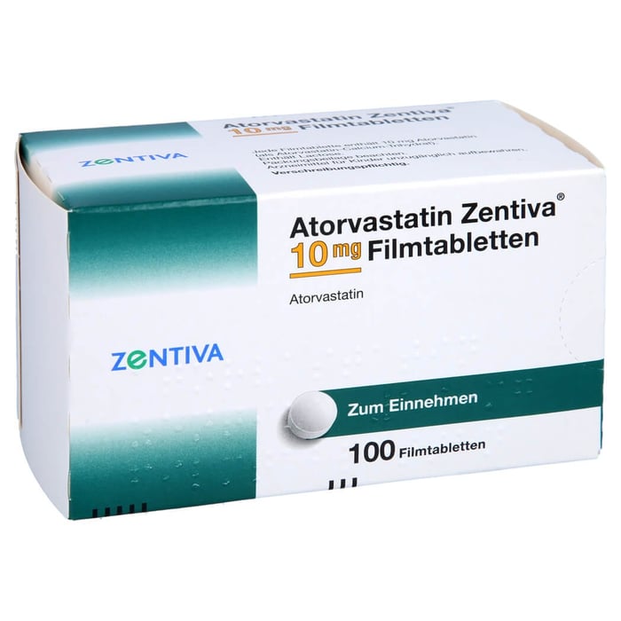 Atorvastatin Zentiva 10mg
