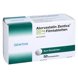 Atorvastatin Zentiva 20 mg
