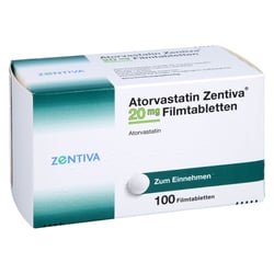 Atorvastatin Zentiva 20 mg