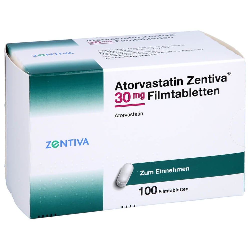 Atorvastatin Zentiva 30 mg