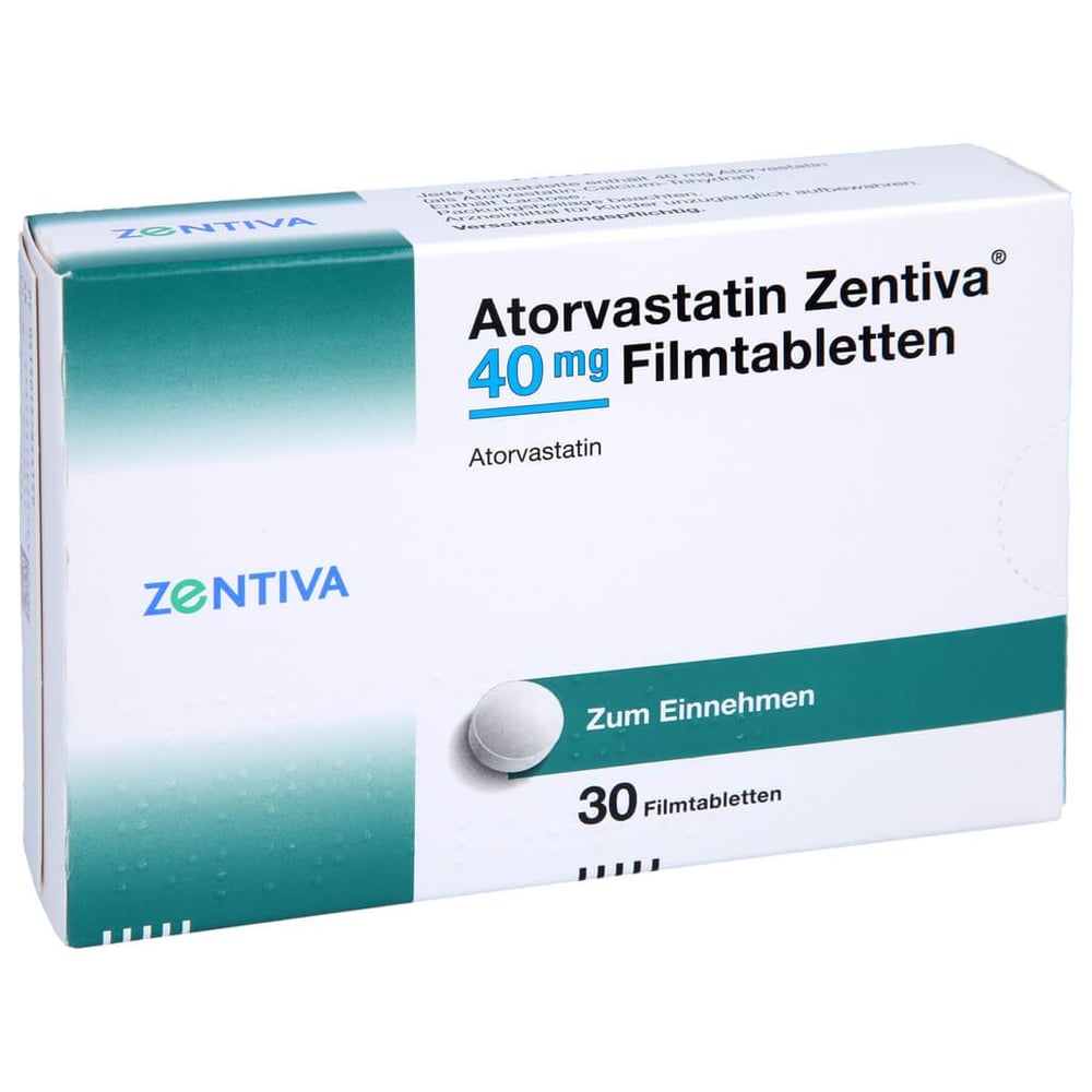 Atorvastatin Zentiva 40 mg