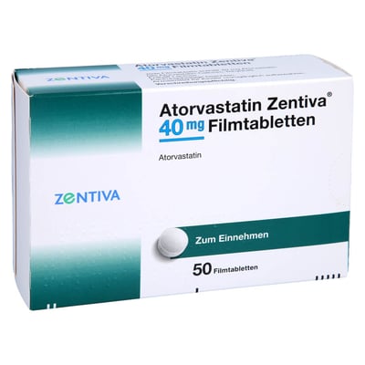 Atorvastatin Zentiva 40 mg