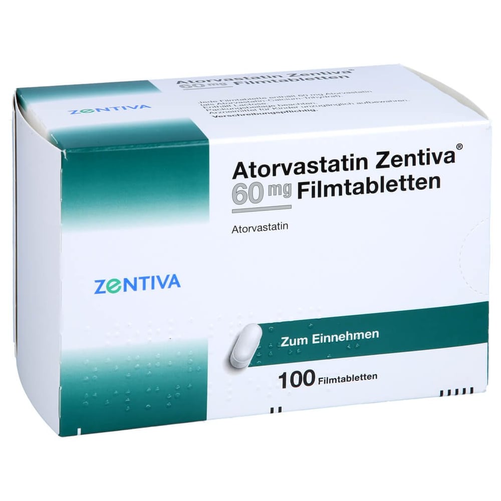 Atorvastatin Zentiva 60 mg