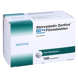 Atorvastatin Zentiva 80 mg