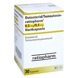 Dutasterid/Tamsulosin ratiopharm 0,5 mg/0,4 mg Hartkapseln