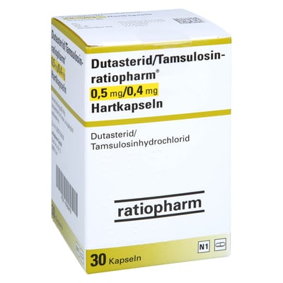 Dutasterid/Tamsulosin ratiopharm 0,5 mg/0,4 mg Hartkapseln